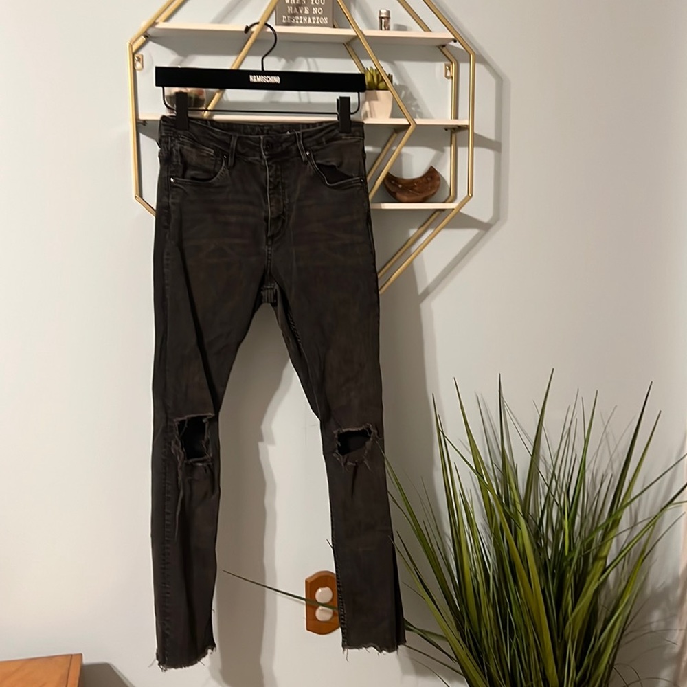 Skinny Distressed High Waist Jeans